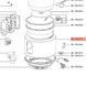 Корпус мультиварки Moulinex CE500E32 SS-994578 фото 4