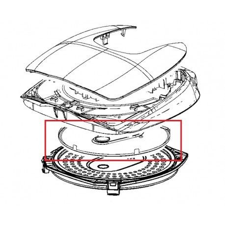 Внутренняя крышка мультиварки Moulinex RK705826 SS-995073 фото 1