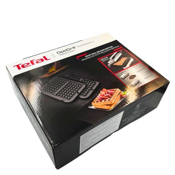 Змінні антипригарні пластини для випікання бельгійських вафель Tefal OptiGrill 2-в-1 / 4-в-1 XA730810 фото 2