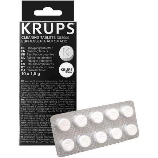 Чистящие таблетки Кофеварки Krups XS300010 фото 1