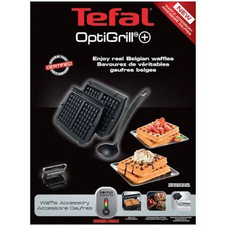 Пластины для бельгийских вафель в гриль Tefal XA723812 фото 3