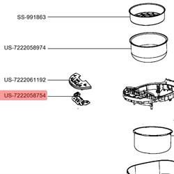 Плата управления мультиварки Moulinex RK622130 US-7222058754 фото 3