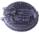 Нижня частина кришки мультиварки Moulinex TY9079KO SS-993432 фото 3