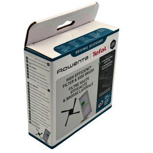 Комплект боковой щетки и фильтра HEPA для робота-пылесоса ROWENTA RR9465WH ZR294002 фото 1